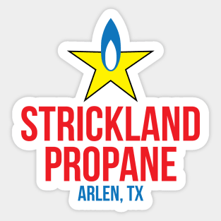 Strickland Propane Sticker